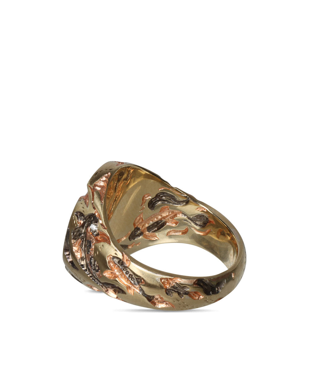 Cyprini Carp Signet Ring