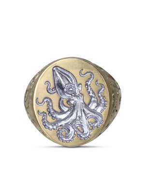 Different Minds Squid Signet Ring