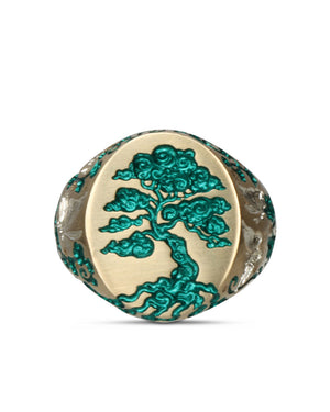 Tree of Life Signet Ring