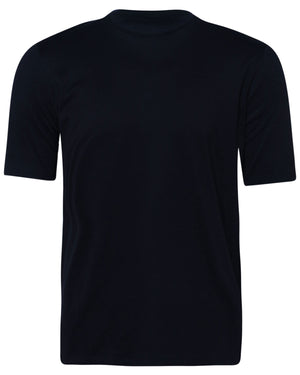 Black Giza Cotton Short Sleeve T-Shirt