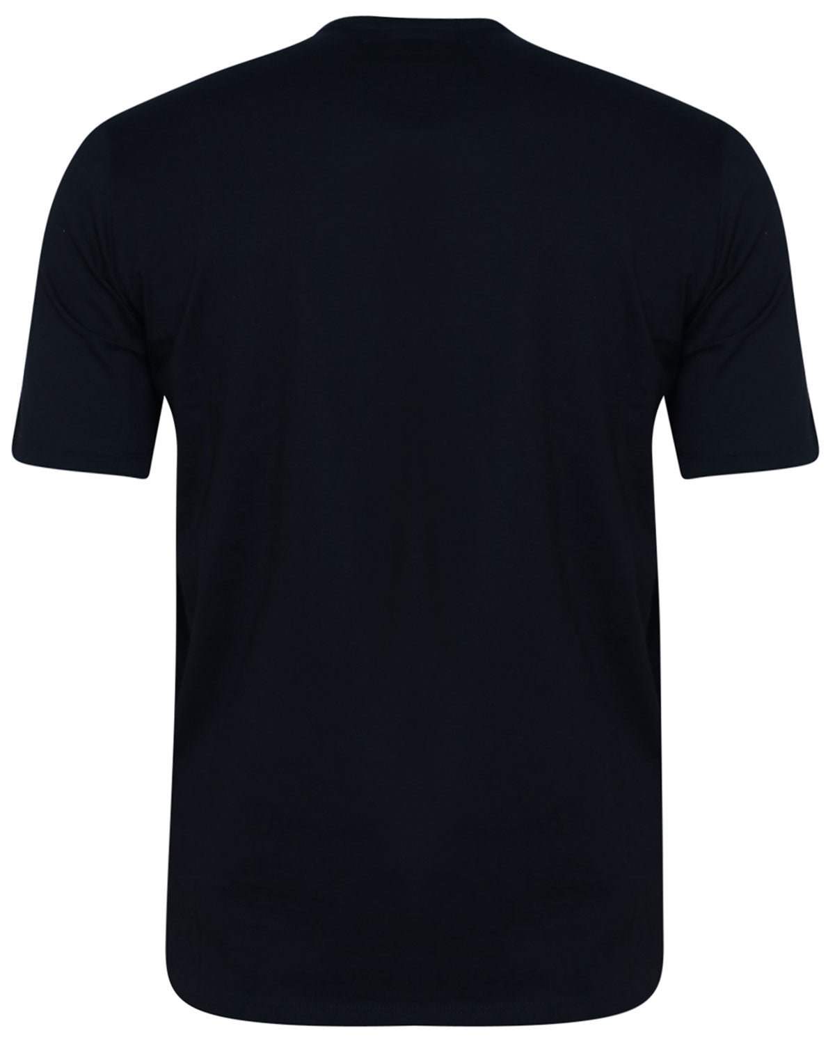 Black Giza Cotton Short Sleeve T-Shirt