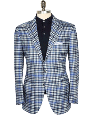 Blue Plaid Sportcoat