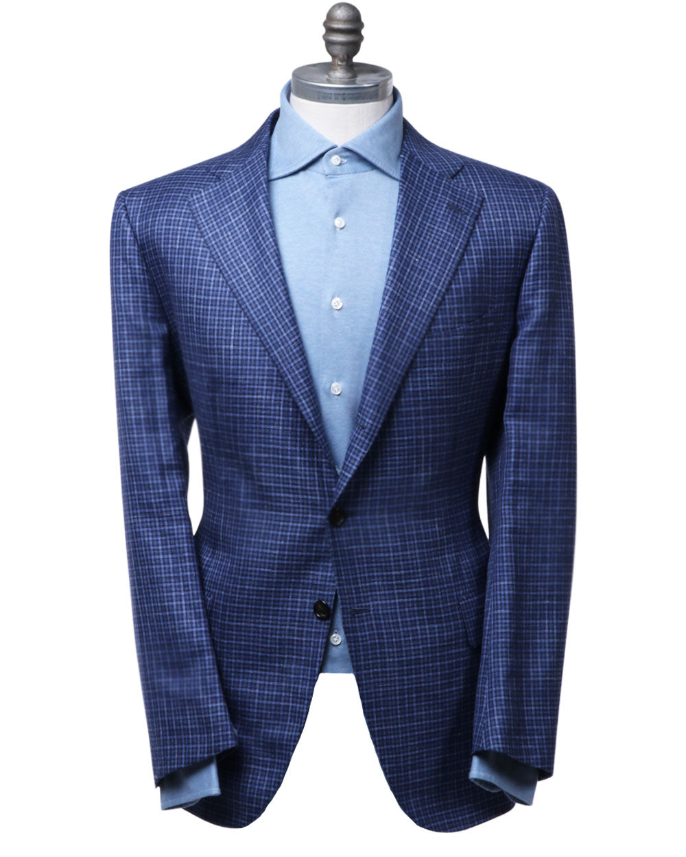 Blue and Navy Check Sportcoat