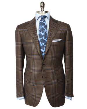 Brown and Blue Plaid Sportcoat