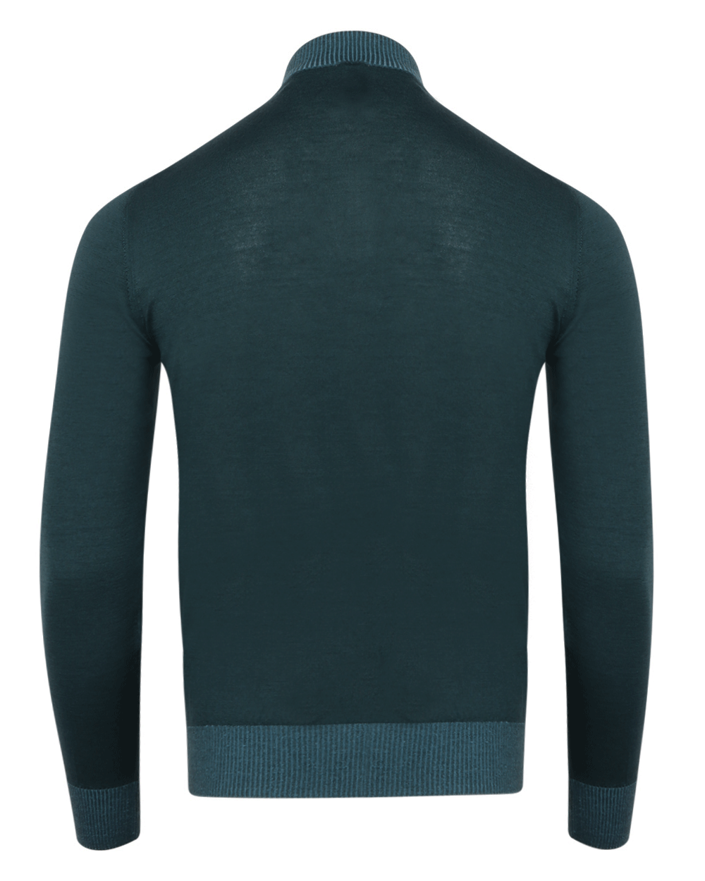 Dark Teal Quarter Zip Sweater