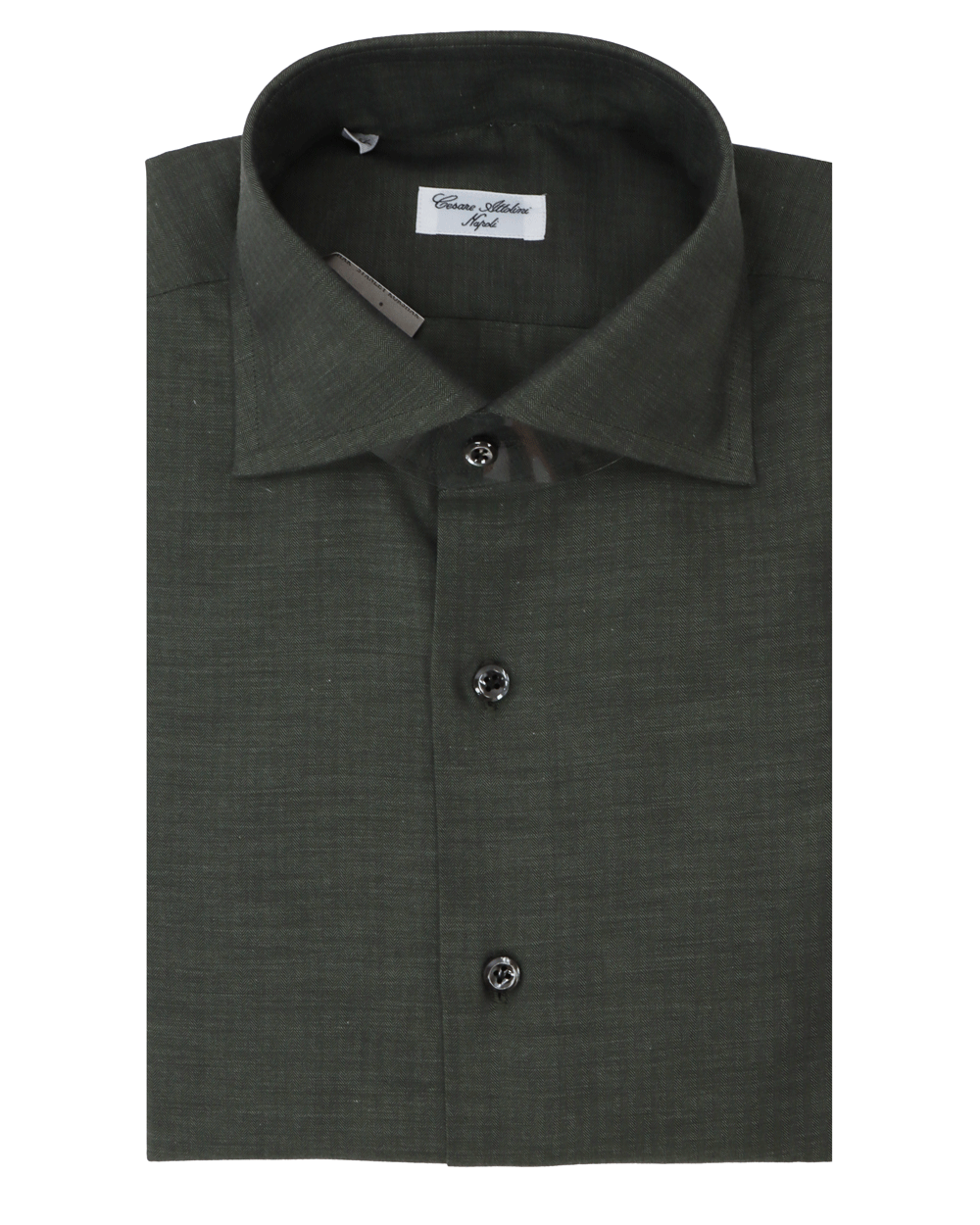 Green Mini Herringbone Sportshirt