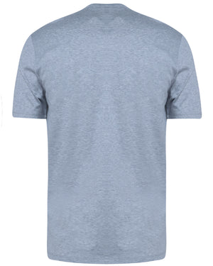 Heather Grey Giza Cotton Short Sleeve T-Shirt