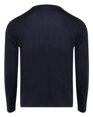 Navy Crewneck Long Sleeve