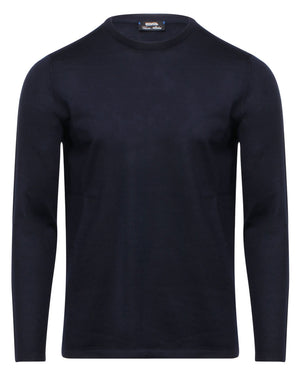 Navy Crewneck Long Sleeve