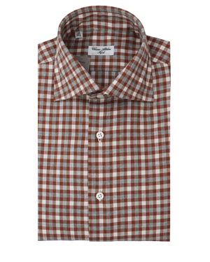 Rust Box Check Sportshirt