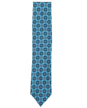 Turquoise Silk Tie