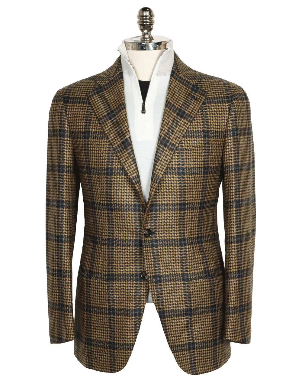 Gold Plaid Sportcoat