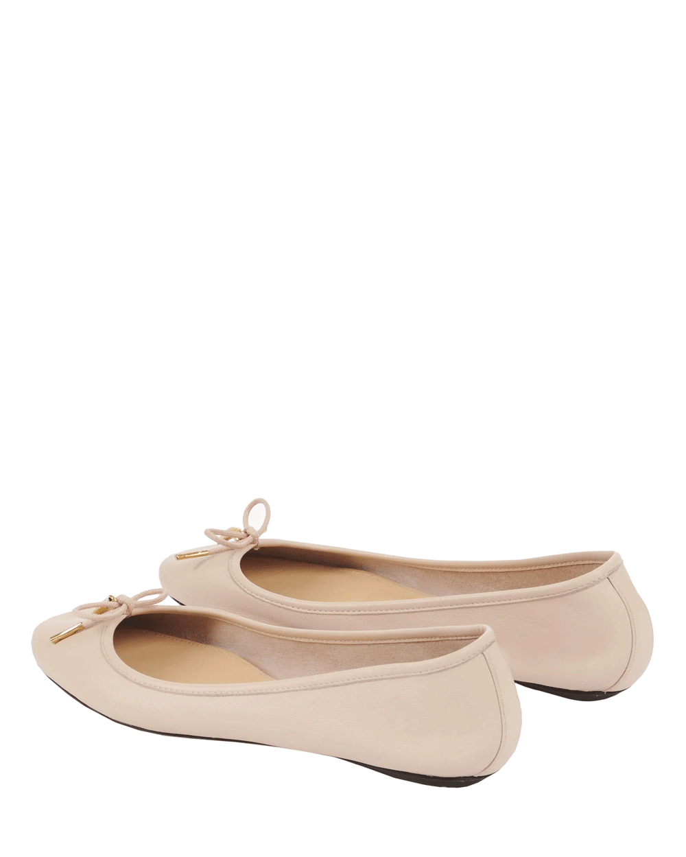 Iris Ballerina Flat in Blushy Beige