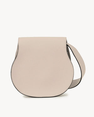 Marcie Saddle Bag in Cement Pink