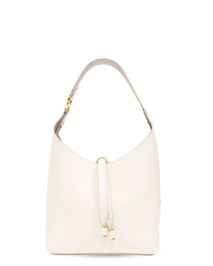 Small Marcie Hobo Bag in Misty Ivory