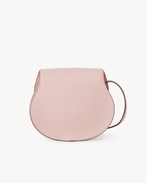 Marcie Small Saddle Bag in Blossom Pink