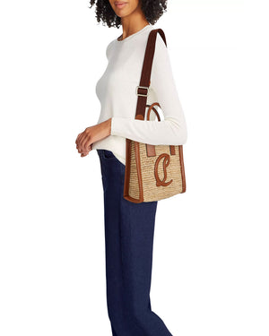 By My Side Raffia Tote Bag in Natural