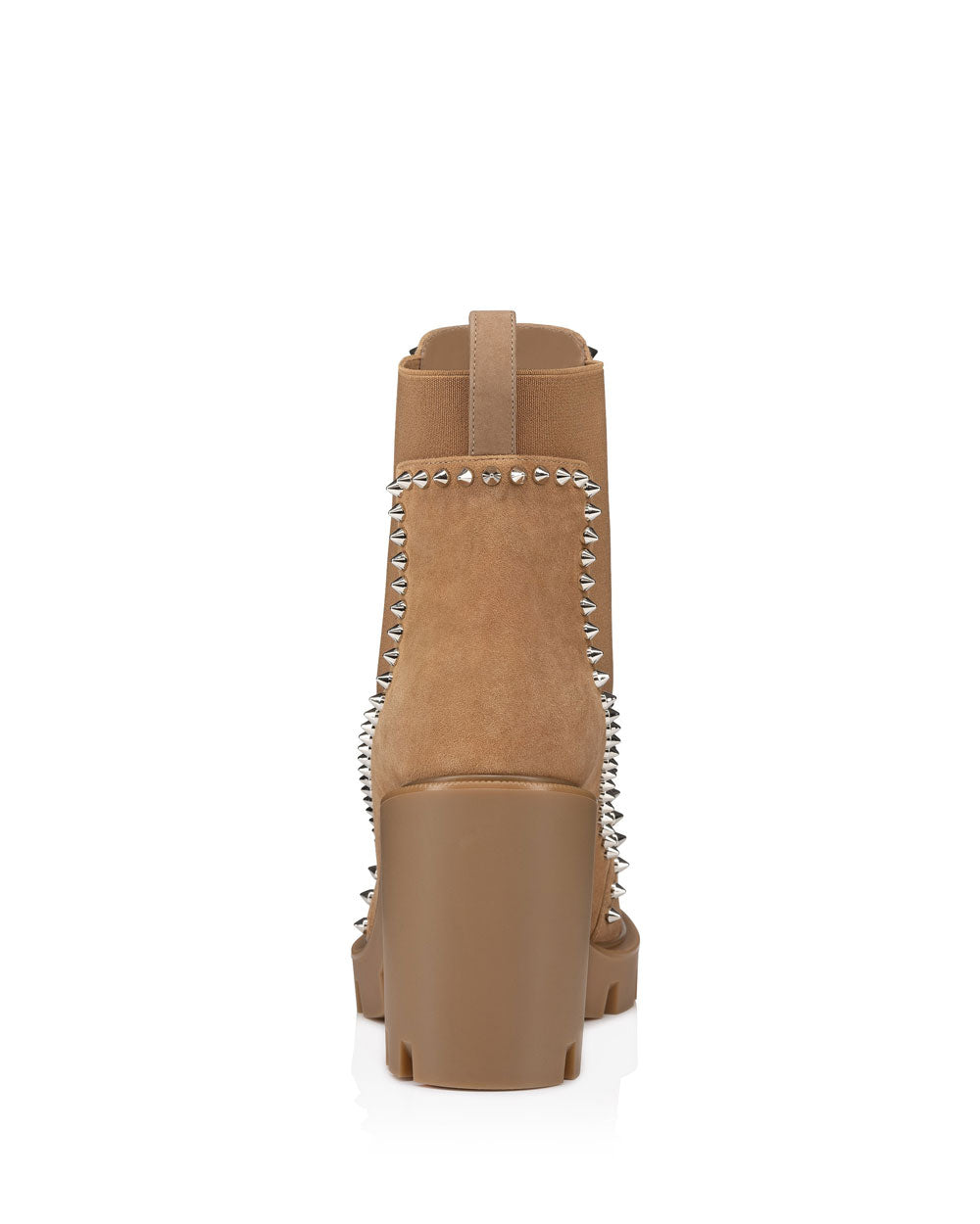 Out Line Spike Lug Calf Bootie in Lionne