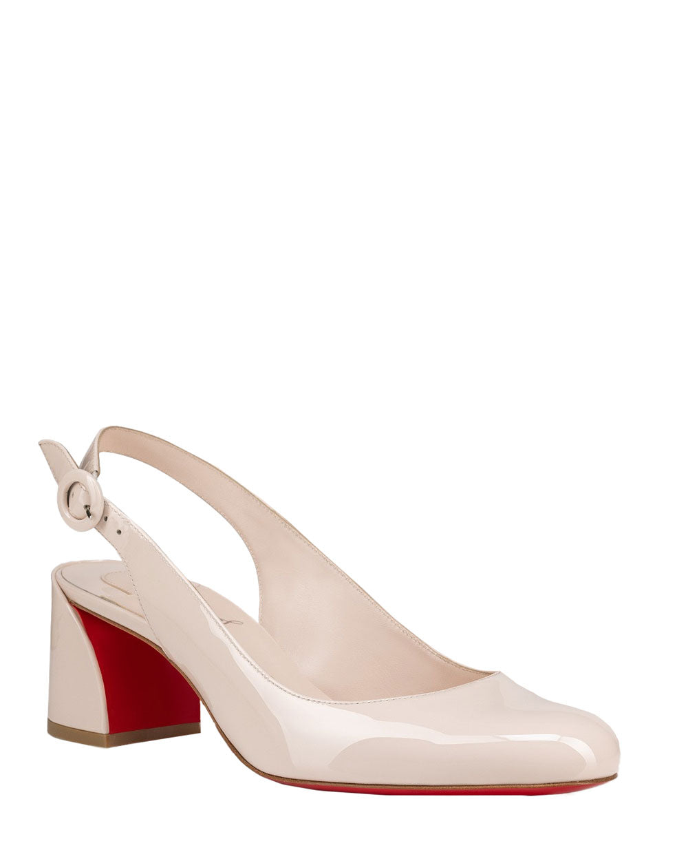 So Jane 55 Slingback Pump in Leche