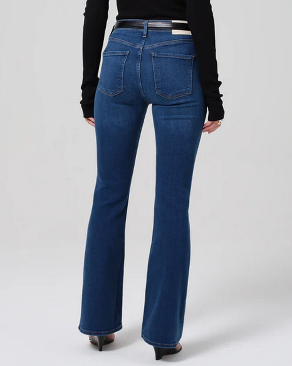 Lilah High Rise Bootcut Jean in Provance