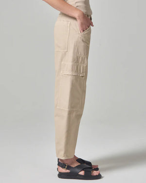 Marcelle Low Slung Cargo Pant in Taos Sand