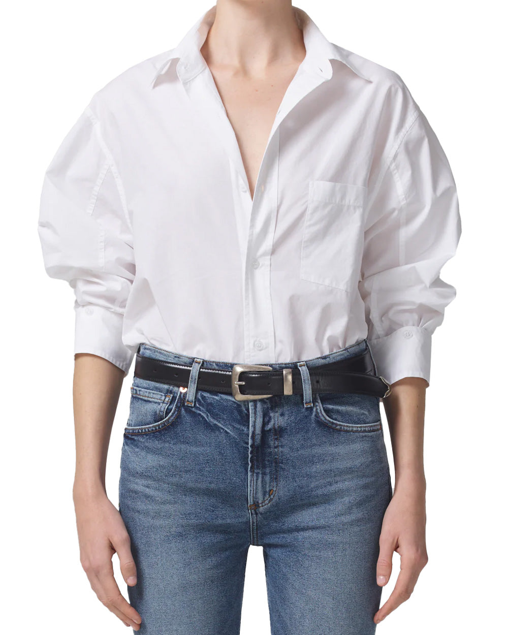 Optic White Kayla Shirt