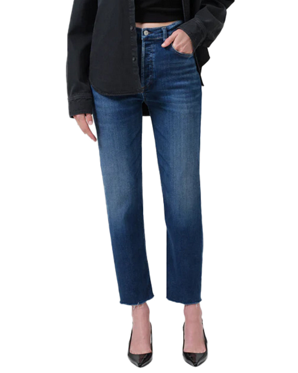 Palma Straight Leg Jean in Ambry