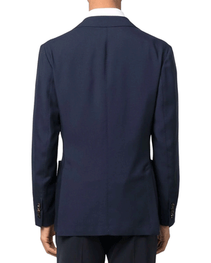 Navy Light Weight Single Breasted Cashmere
