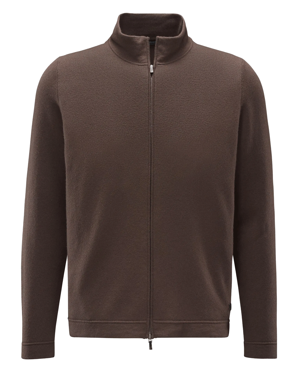 Wood Cashmere Mockneck Sweater