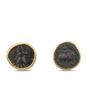 Ancient Suthermages Coin Earrings