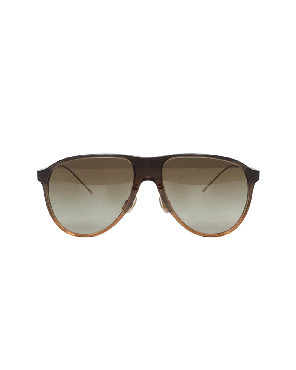 Acetate and Titanium Sunglasses in Vintage Cognac