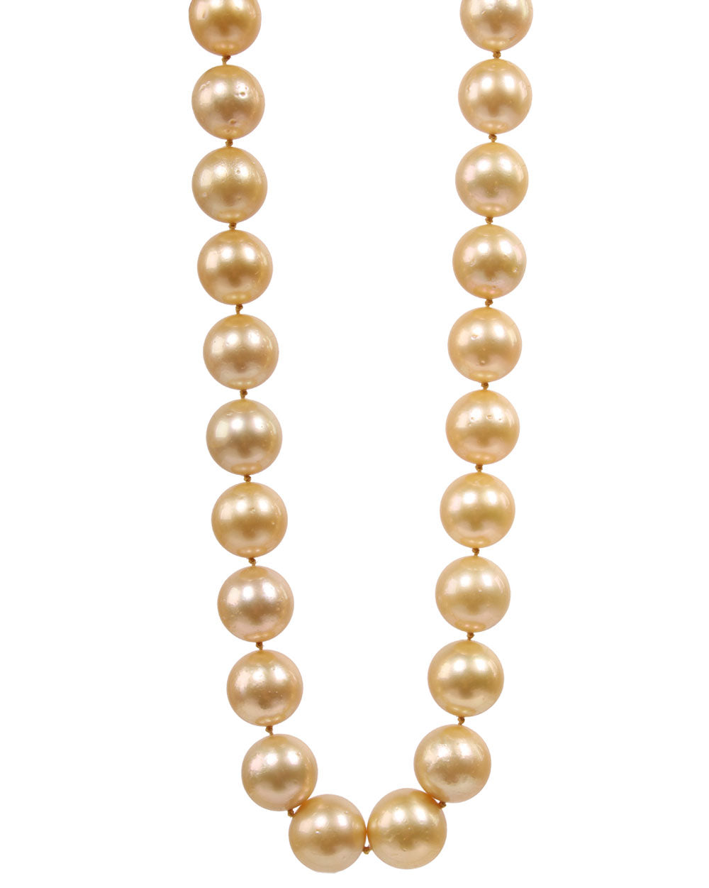 Golden Sea Pearl Necklace