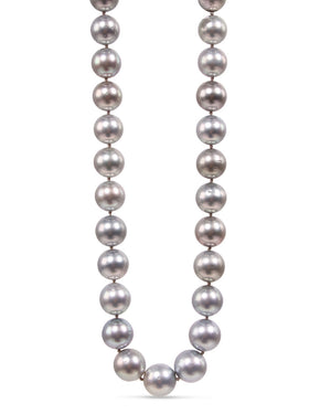 Sea Light Grey Pearl Necklace