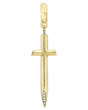 Diamond Dagger Pendant