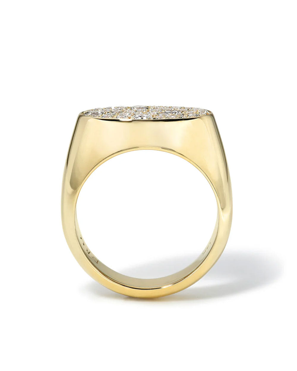 Galaxy Goldie Signet Ring