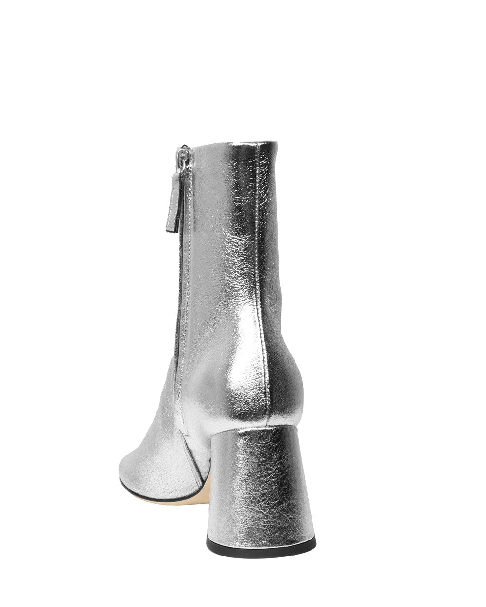 Harlow Metallic Boot in Silver