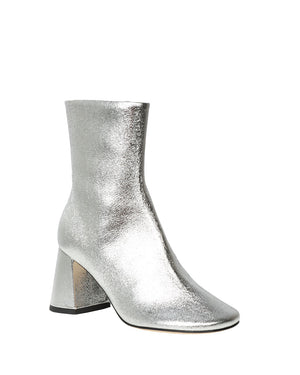 Harlow Metallic Boot in Silver