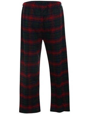 Green and Red Woven Cotton Pajama Pant