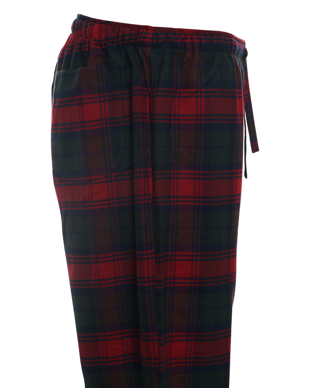 Green and Red Woven Cotton Pajama Pant
