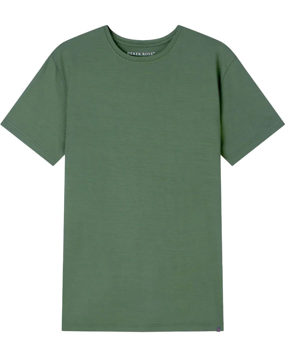 Hunter Green Micro Modal Short Sleeve T-Shirt