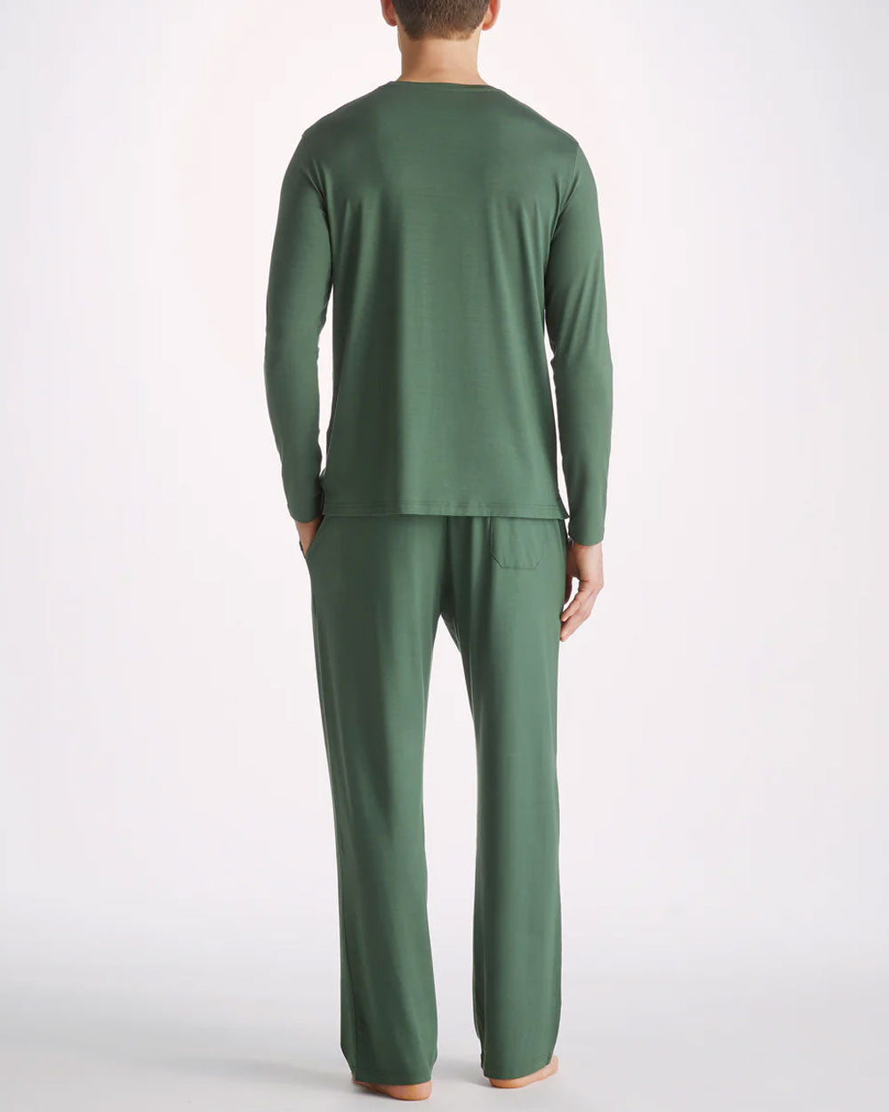 Hunter Green Micro Modal Stretch Lounge Pant