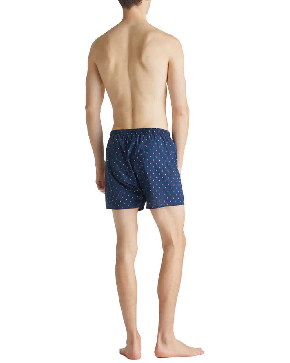 Derek Rose Navy Pure Cotton Classic Fit Boxer Short – Stanley Korshak