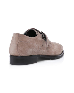 Parma Suede Monkstrap Loafer in Antilope