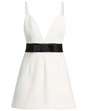 Bianco and Black Lana Mini Dress