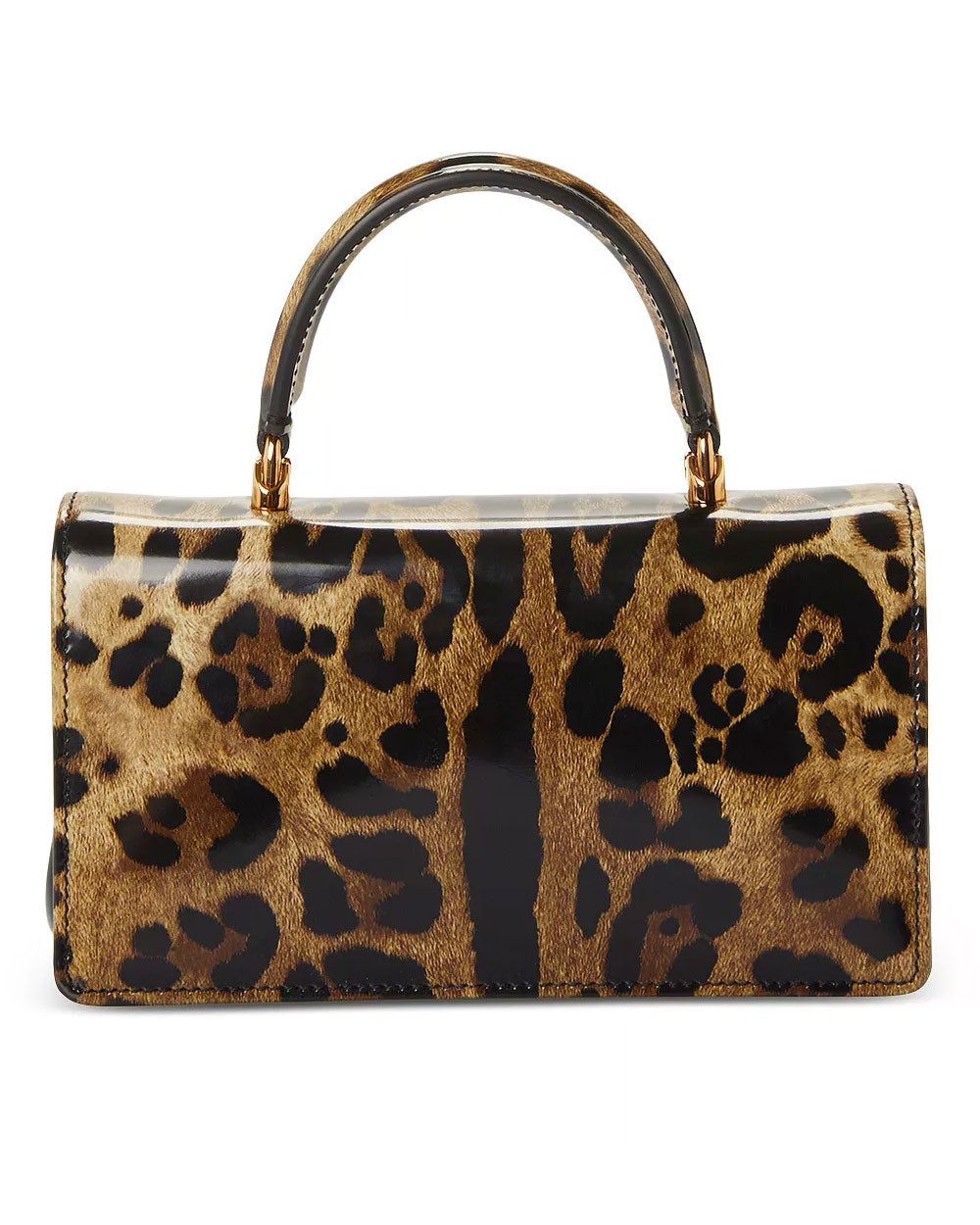 DG Girls Top Handle Bag in Leopard