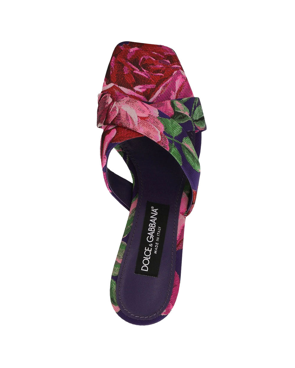 Sandalo Logo Heel in Floral