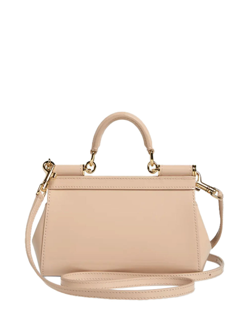Small Sicily East to West Handbag in Cipria Pink