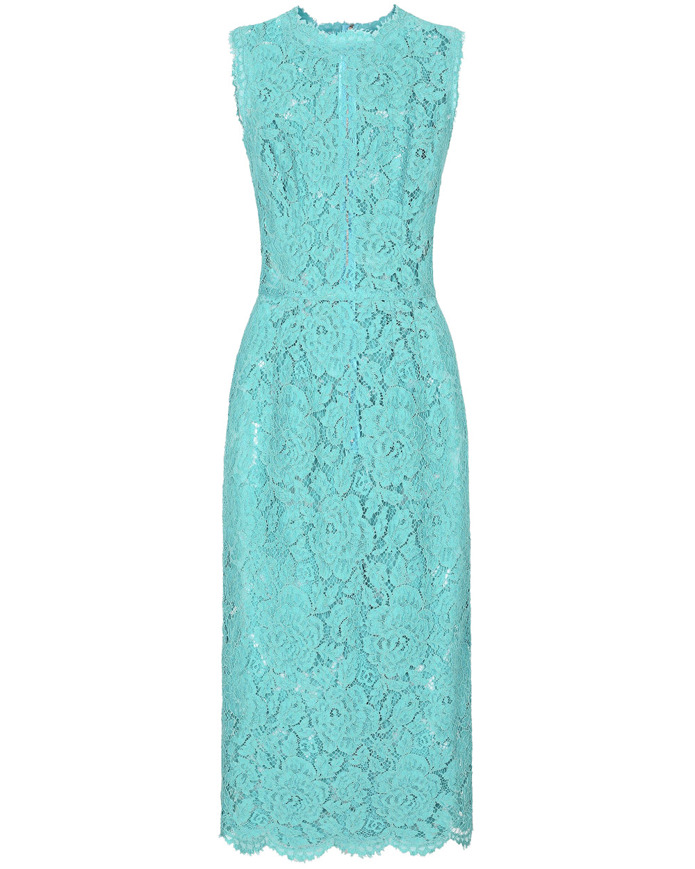 Turchese Lace DNA Midi Dress