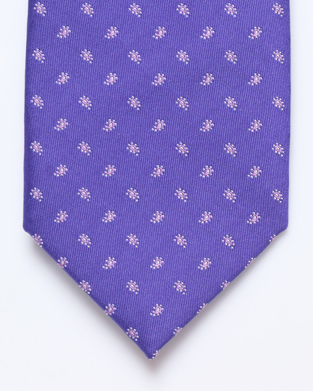 Lavender Micro Paisley Silk Tie