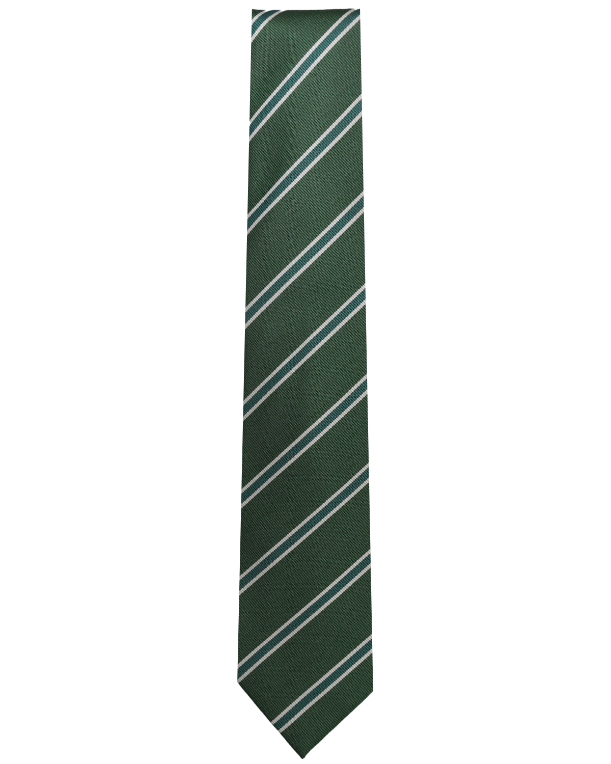 Dolcepunta Green Multi Stripe Silk 7 Fold Tie – Stanley Korshak